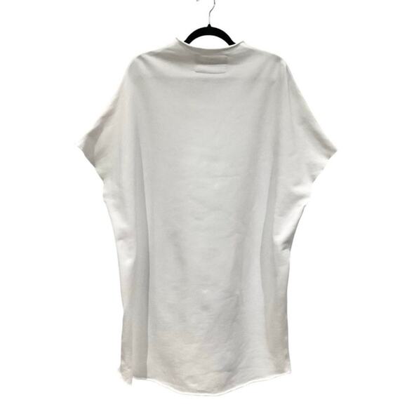 Frank & Eileen Ella The Easiest Dress Triple Fleece In White Size Medium - Large - Picture 8 of 11